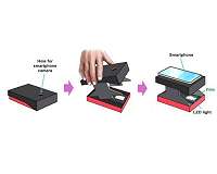 Smartphone kit offers low cost on site radiation dose checks