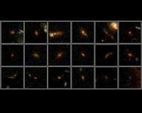 Dusty early galaxies shed new light on how the universe built its first giants