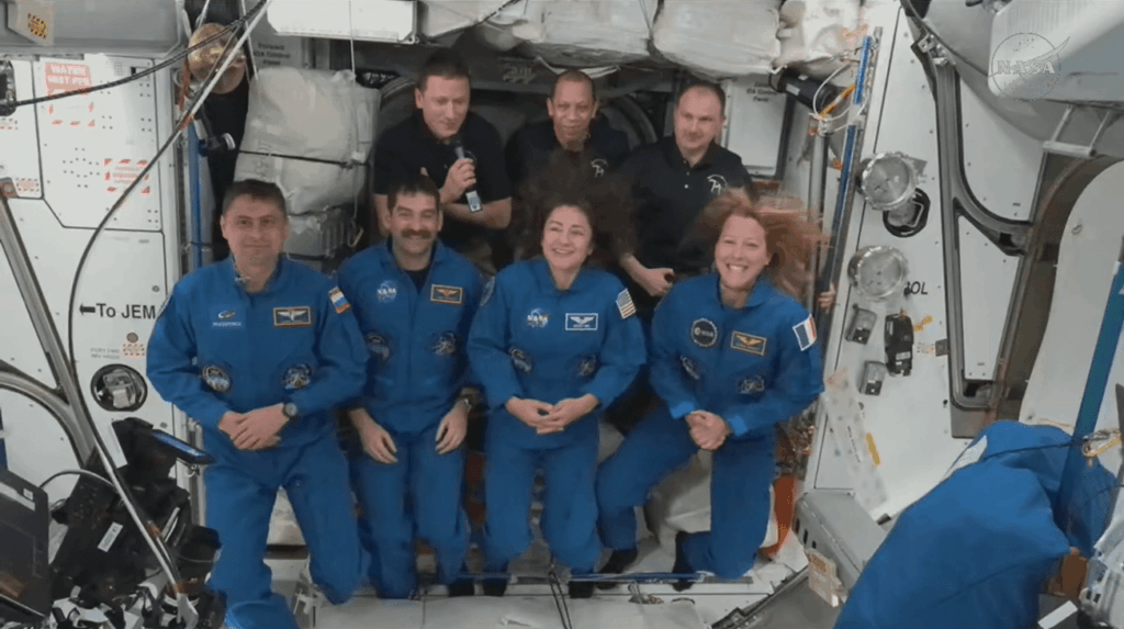 Crew-12 Arrives on Station