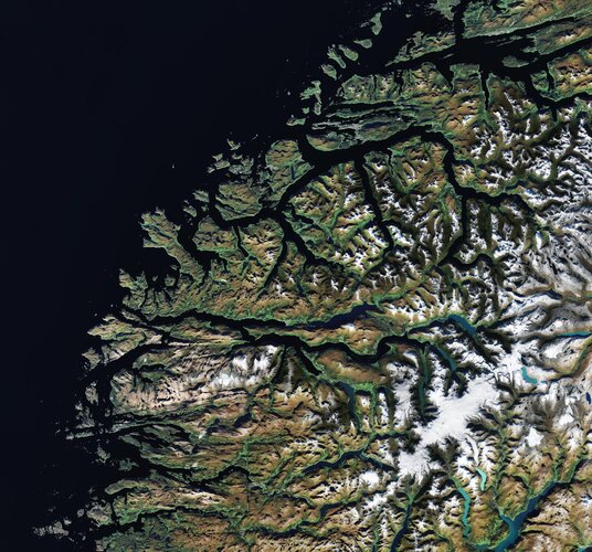 Earth from Space: Jostedalsbreen, Norway