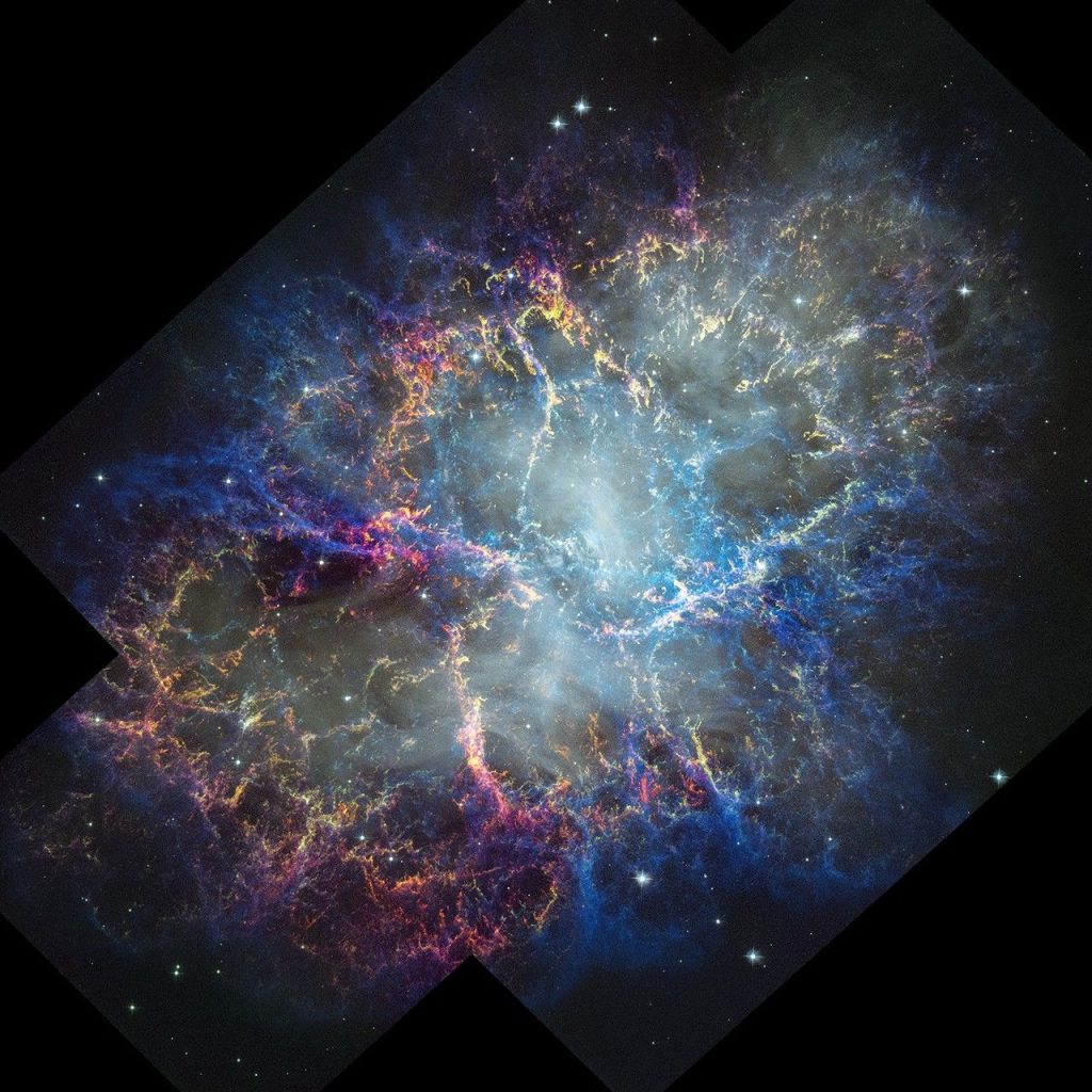 NASA’s Hubble Revisits Crab Nebula to Track 25 Years of Expansion