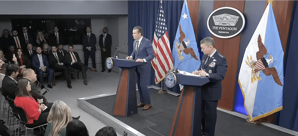 Pentagon details cyber, space ‘first mover’ role in Iran operations