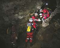 Chinese astronauts hone extreme cave survival skills