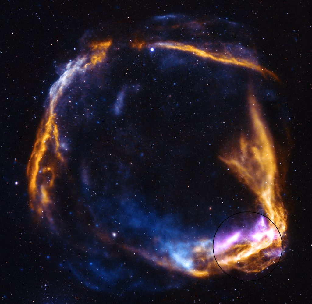 NASA X-Ray Mission Gets Fresh Look at 2,000-Year-Old Supernova