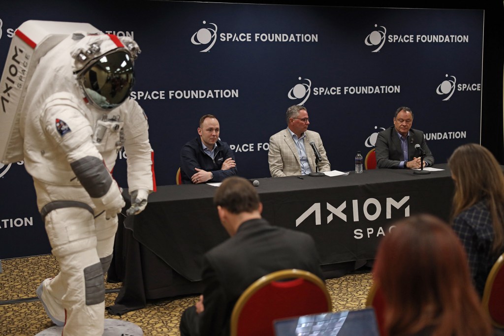 Axiom Space plans 2027 flight test of spacesuit