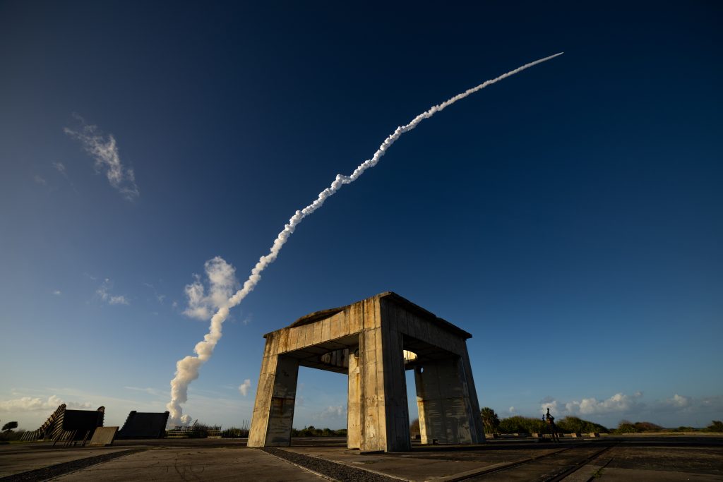 Solemn Privilege – Artemis II from Launch Complex 34