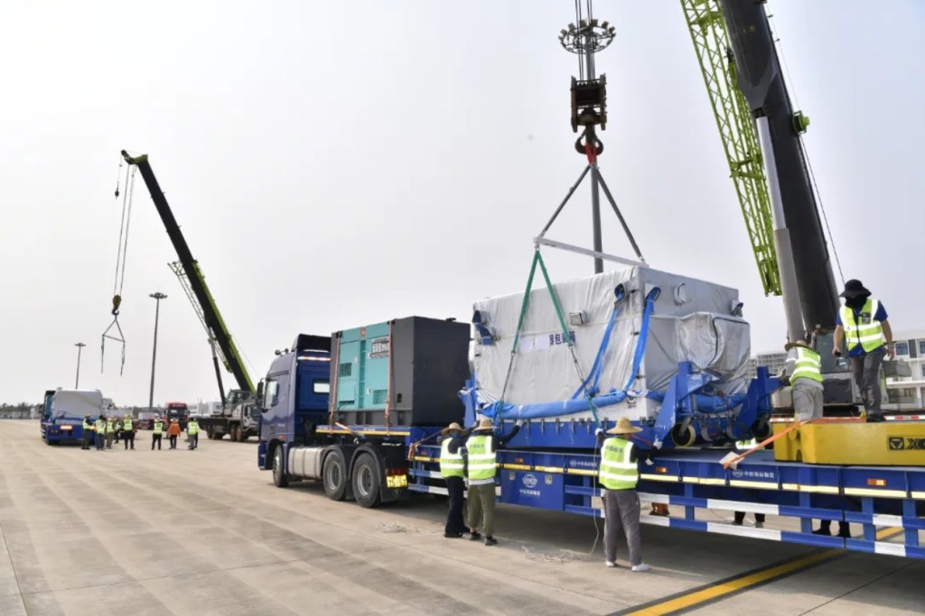 China’s Chang’e-7 arrives at spaceport for lunar south pole exploration mission