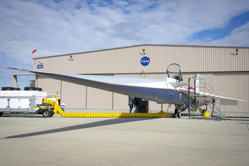 There’s No Place Like NASA’s New X-59 Hangar Home