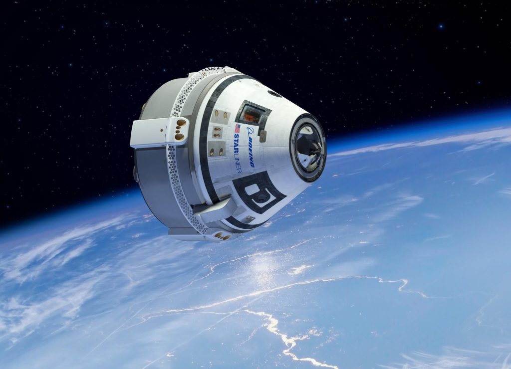 Boeing Starliner-1 Docking