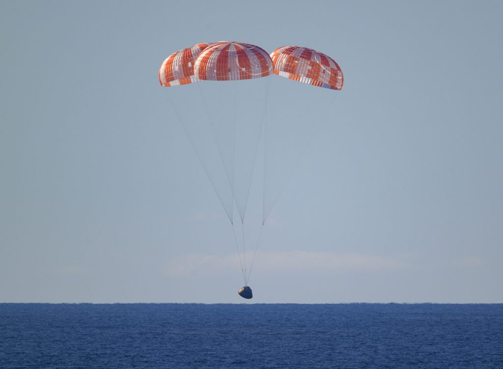 Artemis II Splashes Down