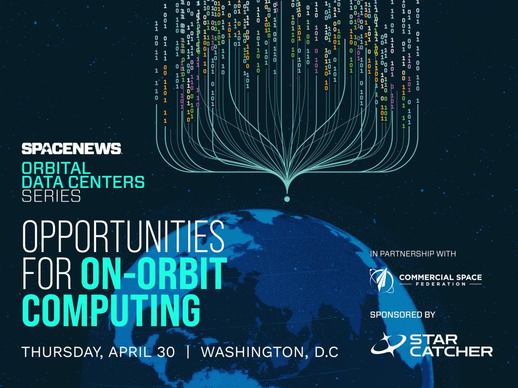 April 30: Opportunities for On-Orbit Computing