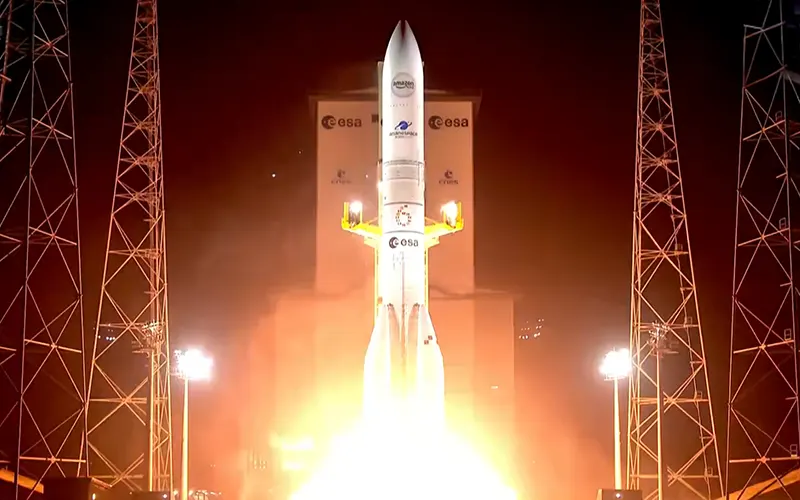 Arianespace Launches Another 32 Amazon LEO Satellites Aboard Ariane 6