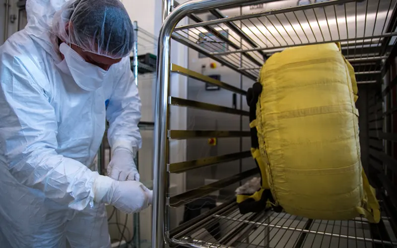 ESA Completes Sterilisation of ExoMars Parachute