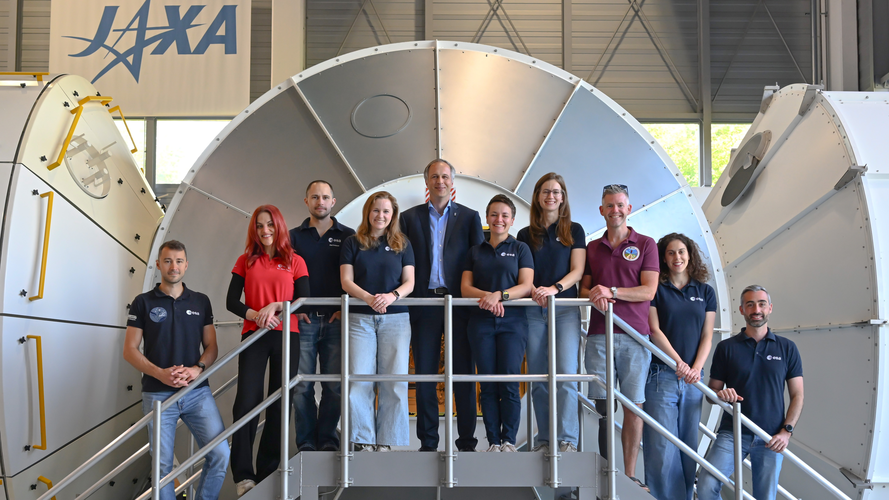 Group photo of ESA’s astronaut reserve