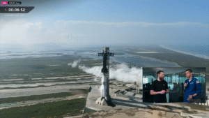 SpaceX Launches New Starship V3 For First Time