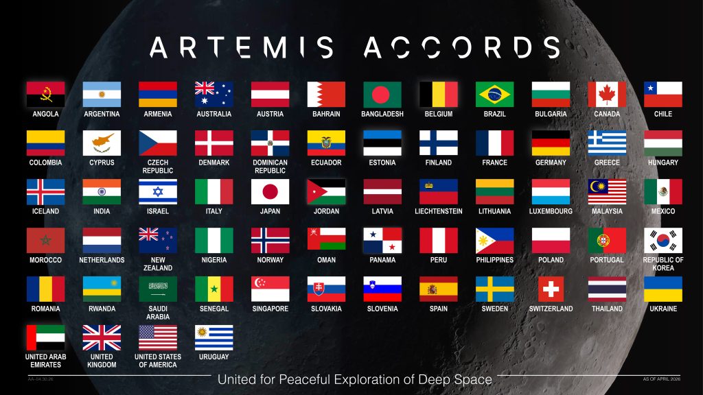 NASA Welcomes Morocco as 64th Artemis Accords Signatory