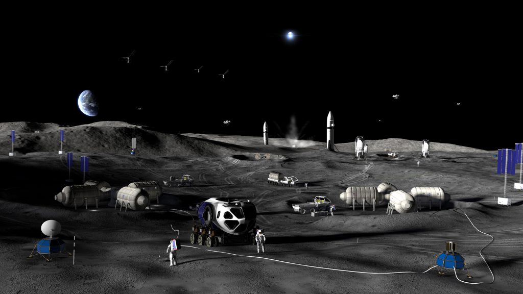 NASA Provides Update on Moon Base Rovers, Landers, Missions