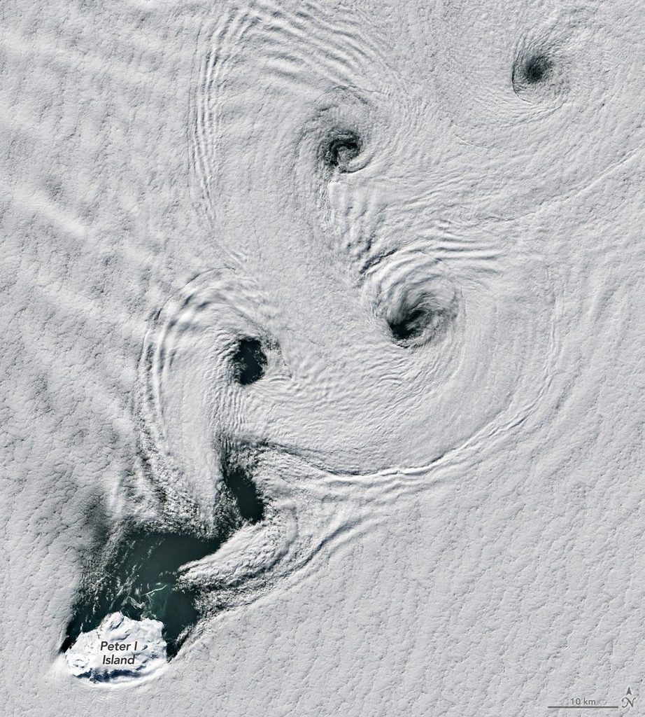 A Sea of Spinning Clouds