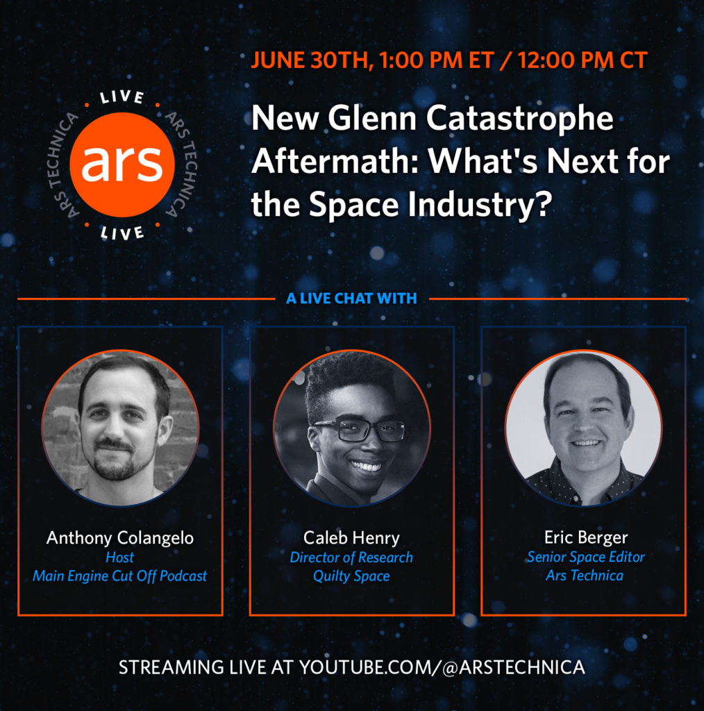 Ars Live: What’s the latest in the aftermath of the New Glenn catastrophe?
