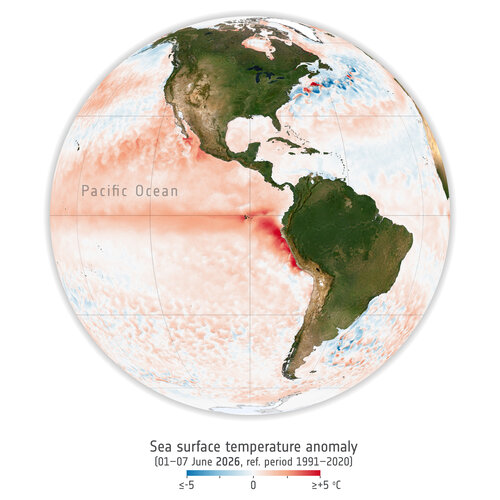 Pacific warming signals El Niño has stirred