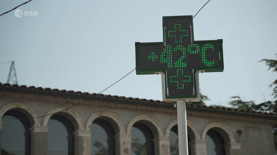 Europe faces the heat