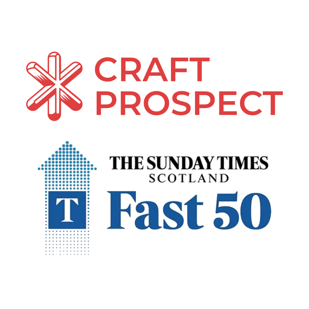Craft Prospect selected for The Sunday Times Scotland Fast 50