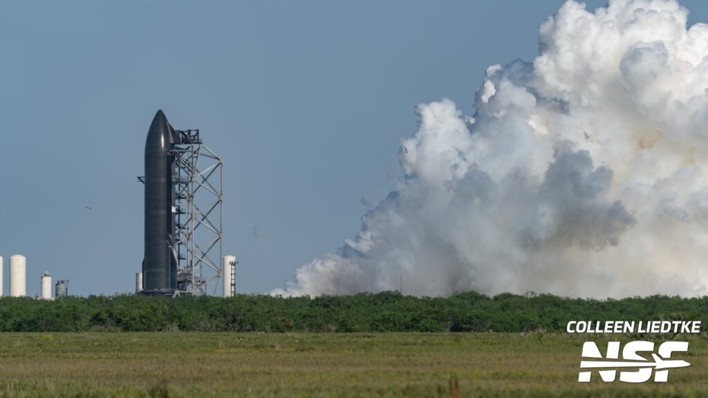 Ship 40 completes single-engine static fire; Booster 20 and Pad 2 see new work