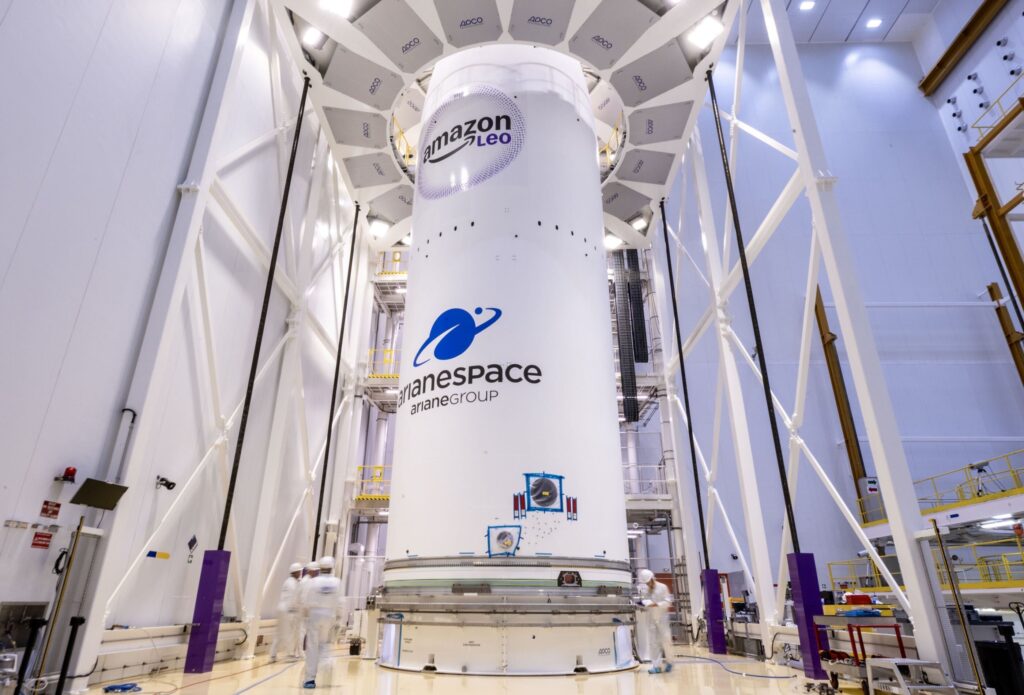 Amid launch bottleneck, Amazon has “hundreds” of satellites waiting to fly