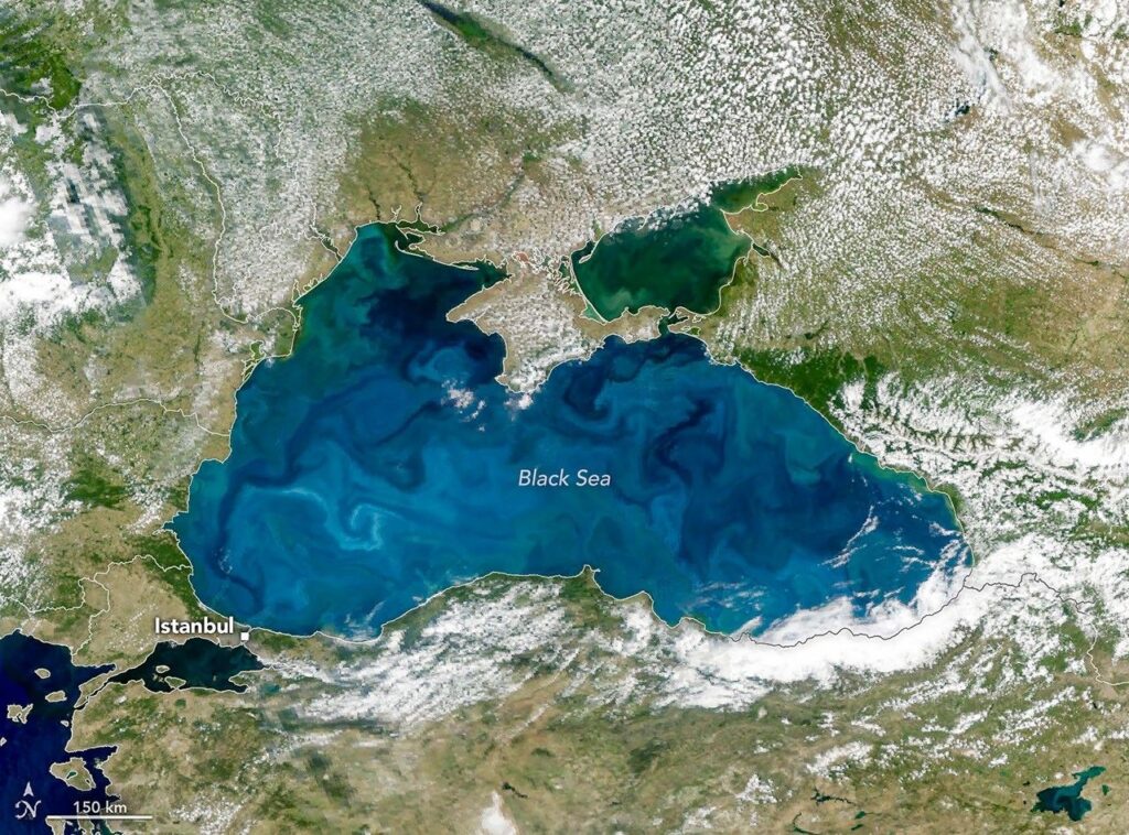A Turquoise Tint for the Black Sea