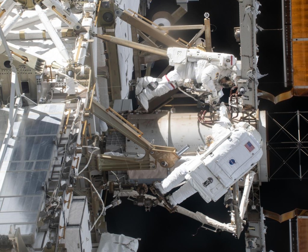 ISS repair spacewalk highlights concerns about station health