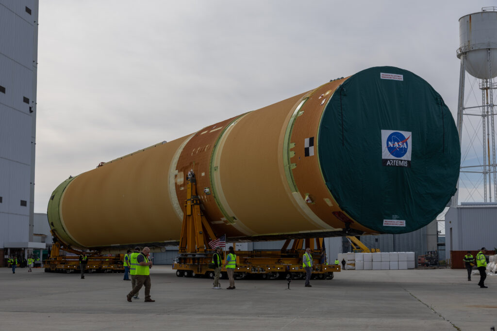 NASA Prepares Next Artemis Rocket for Flight