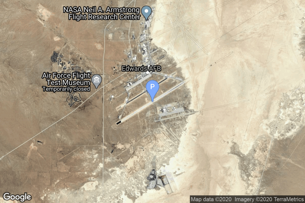 Edwards Air Force Base, Air launch to orbit