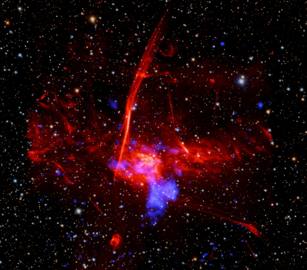 NASA’s Chandra Discovers Possible Supernova Remnant in Galactic Center
