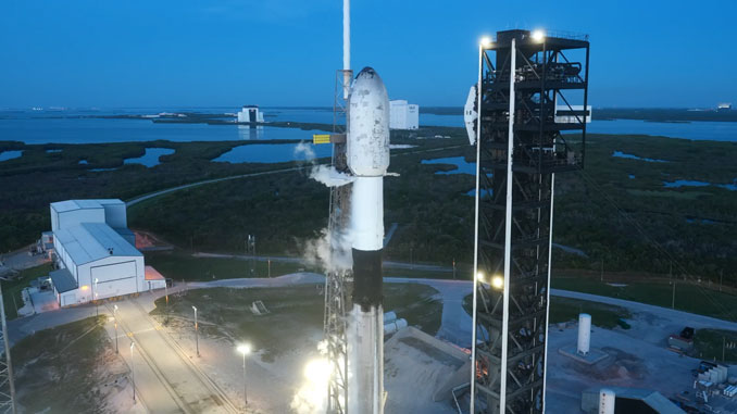 Live coverage: Semiconductor manufacturing test bed to fly alongside Starlink satellites on Falcon 9 launch