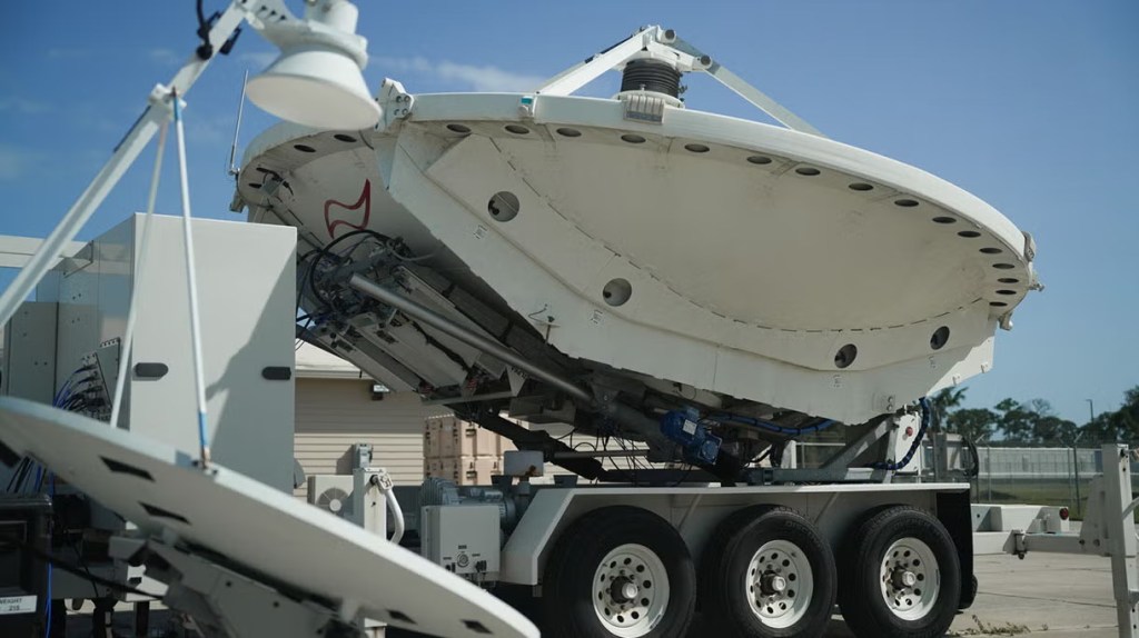 Space Force fields mobile satellite-jamming system