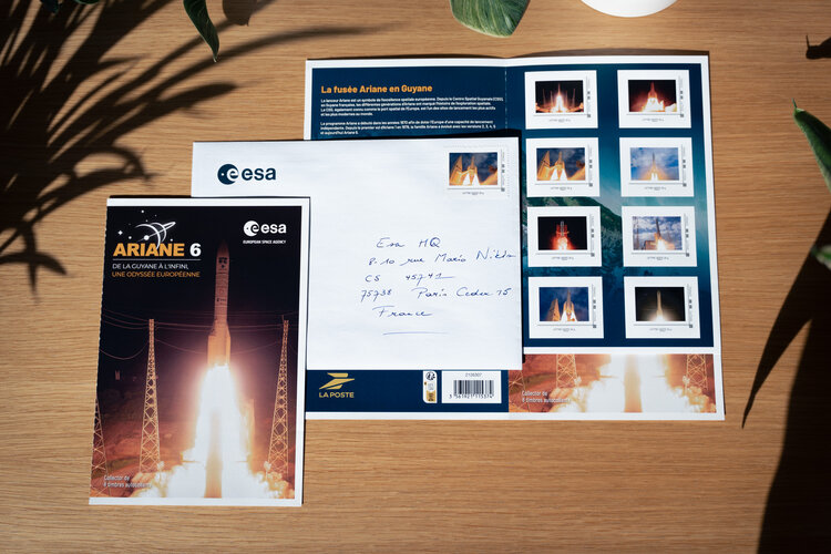France’s postal service, La Poste, honours Ariane 6