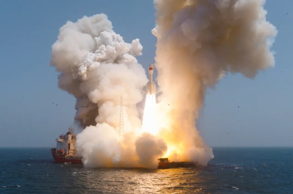 Gravity-1 sea launch off Shanghai puts 9 satellites into orbit