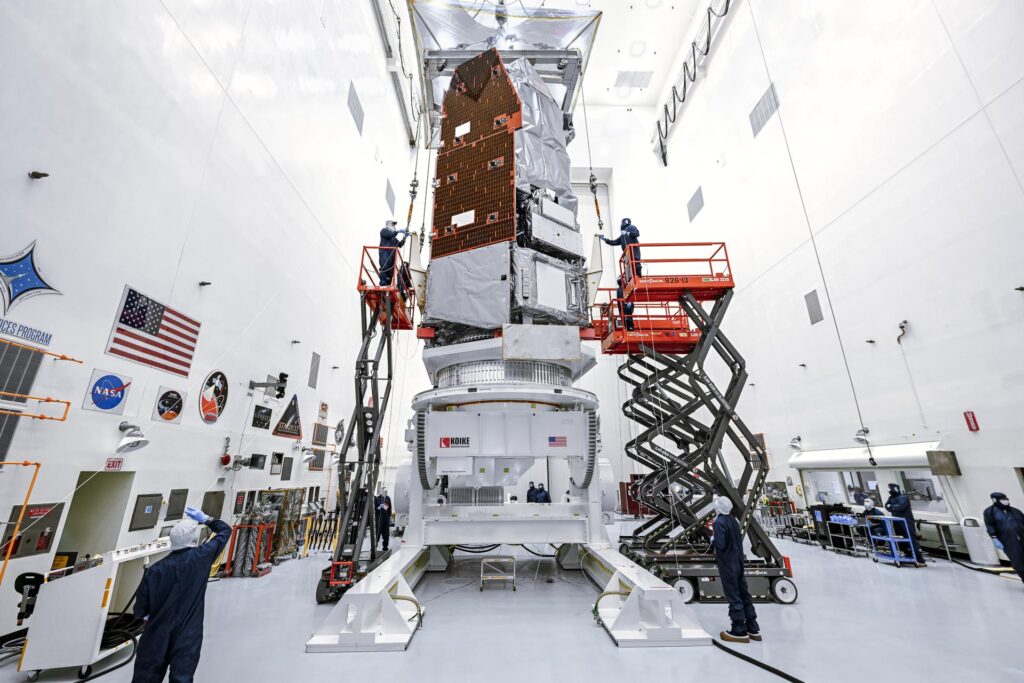 NASA’s Roman telescope into prelaunch servicing following arrival in Florida