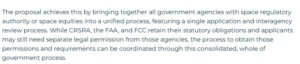Department of Commerce Takes Step Towards Mission Authorization