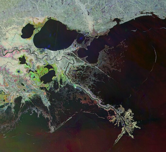 Earth from Space: New Orleans and the mighty Mississippi