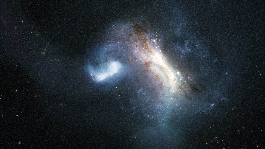 Hubble & Gaia solve our galaxy’s merger mystery