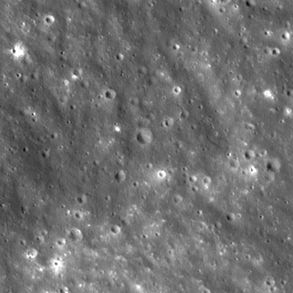 NASA’s LRO Images Falcon 9 Crater on Moon, Learns New Details