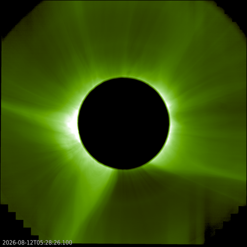 Proba-3’s eclipse hours before totality in Europe