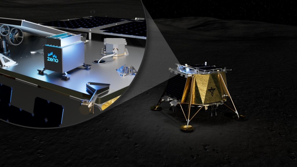 Firefly Aerospace to fly Zeno Power radioisotope heating unit on lunar lander mission