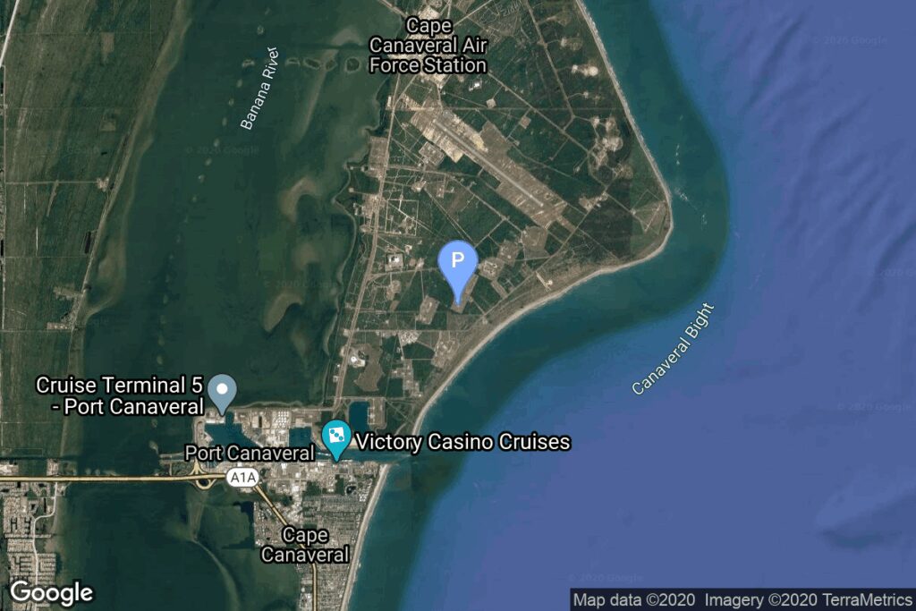 Haiyang offshore launch location