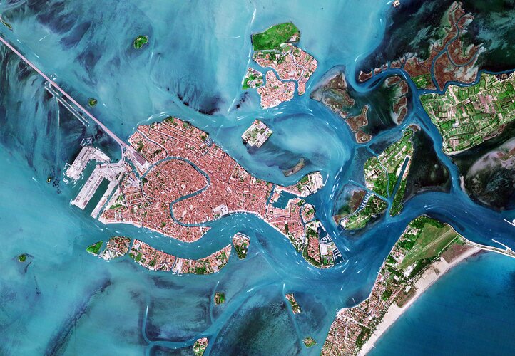 Earth from Space: Venetian Lagoon