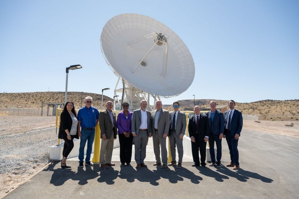 Ribbon-Cutting Event for NASA Deep Space Network’s Deep Space Station 23
