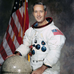 Portrait of astronaut James McDivitt