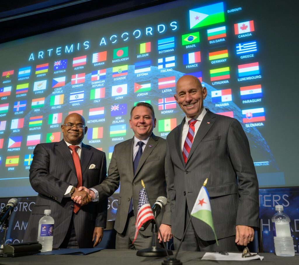 NASA Welcomes Djibouti as Newest Artemis Accords Signatory
