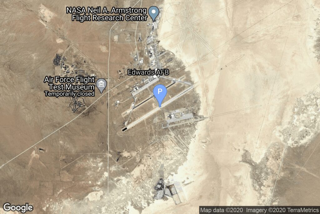 Edwards Air Force Base, Air launch to orbit